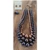 Image 1 : Beaded Necklace and Assorted Earrings Including Rhodonite