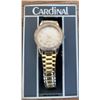 Image 3 : Continental Cultured Pearl Brooch and Earring Set with Cardinal Watch