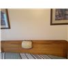 Image 5 : Wood Double Bed Frame and Nightstand Set