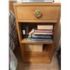 Image 6 : Wood Double Bed Frame and Nightstand Set
