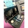 Image 2 : NINTENDO DS COSMO BLACK HANDHELD CONSOLE TESTED WORKS BUNDLE LEGO INDIANA JONES