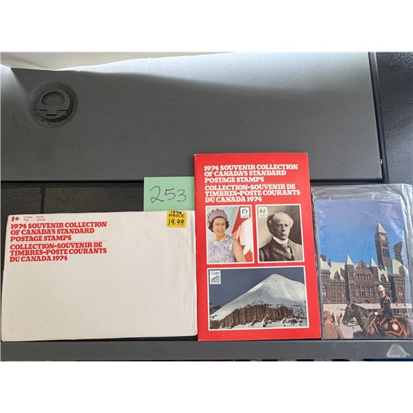 1974 Souvenir Collection of Canadas Standard Postage Stamps Mint Album Set CIB