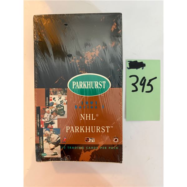 1991-92 Pro Set Parkhurst Series 1 Hockey Hobby Box Factory Sealed 36 Packs NHL