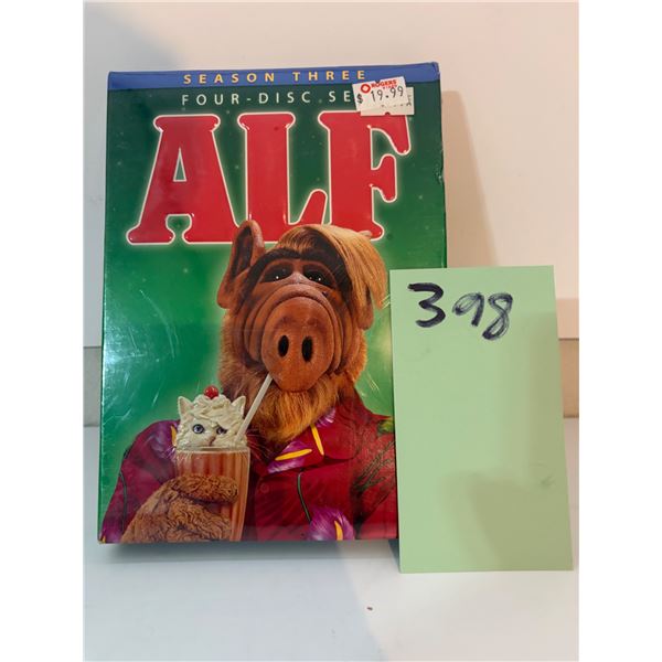 ALF Season Three Complete Season DVD 4 Disc Box Set 1988 Vintage TV Sitcom Lions