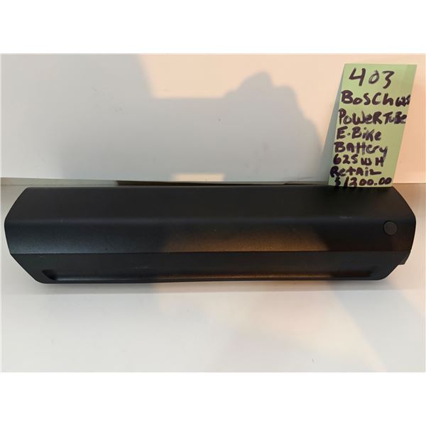 E-BIKE RECHARGABLE BATTERY BOSCH 625