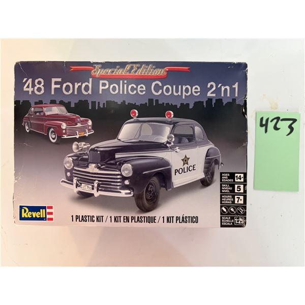 Vintage revelle dual 48 ford coup models