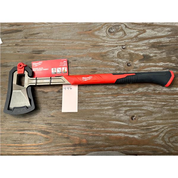 Milwaukee 48-22-9062 26 in Splitting Axe Wood Chopping Tool Steel Handle New