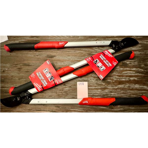 Milwaukee 48-22-9366 2 in Bypass Lopper 32 in Aluminum Handle Tree Branch Pruner