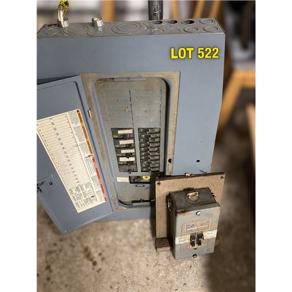 Square D QO 200 Amp Breaker Panel Board 30 Space Load Center Safety Switch Lot