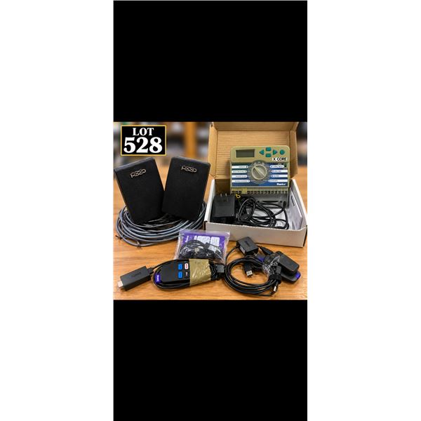Hunter X Core Sprinkler Timer Pyle Speakers Roku Streaming Media Player Box Lot