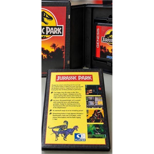 SEGA GENESIS MEGA DRIVE JURASSIC PARK