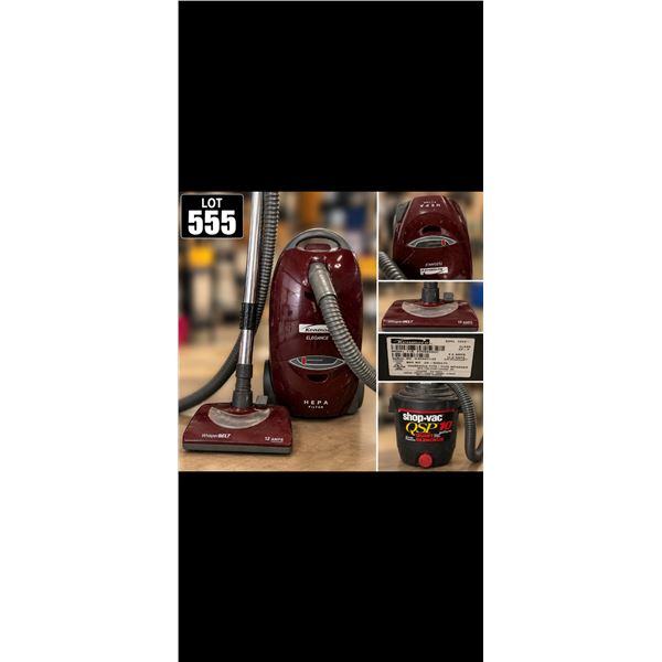 Kenmore Elegance Canister Vacuum 116 HEPA WhisperBelt Shop-Vac 10 Gal Wet Dry Lot