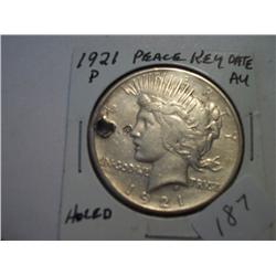 1921-P PEACE DOLLAR