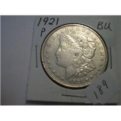 1921-P MORGAN DOLLAR