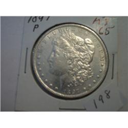 1897-P MORGAN DOLLAR