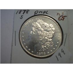 1878-S MORGAN DOLLAR
