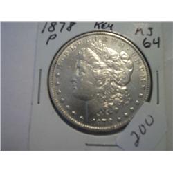 1878-P MORGAN DOLLAR