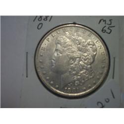 1881-O MORGAN DOLLAR