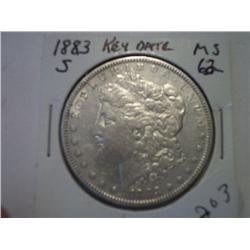  1883-S MORGAN DOLLAR