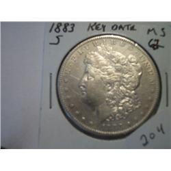  1883-S MORGAN DOLLAR