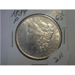 1889-P MORGAN DOLLAR