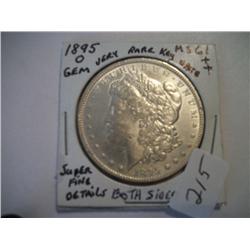 1895-O MORGAN DOLLAR