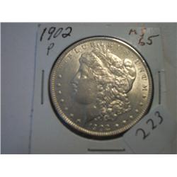 1902-P "MORGAN DOLLAR