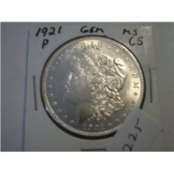 1921-P "MORGAN DOLLAR