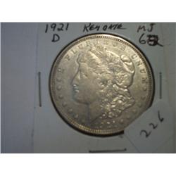 1921-D "MORGAN DOLLAR
