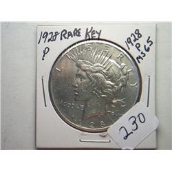 1928 PEACE DOLLAR