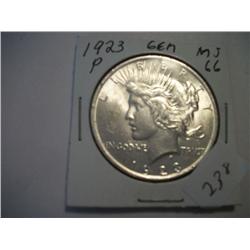 1923-P PEACE DOLLAR