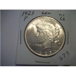 1923-P PEACE DOLLAR