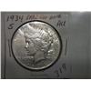 Image 1 : 1934-S PEACE DOLLAR
