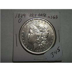1889-O MORGAN DOLLAR