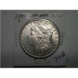 1889-O MORGAN DOLLAR