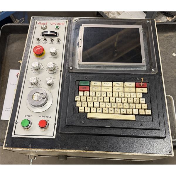FADAL #CNC 88HS Control Panel Retro-fitted w/a Flat Screen LCD