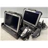 Image 3 : (2) Panasonic #FZ-G1 Touch Pads w/#FZ-VEBG11 Cradle Stations & Power Cords