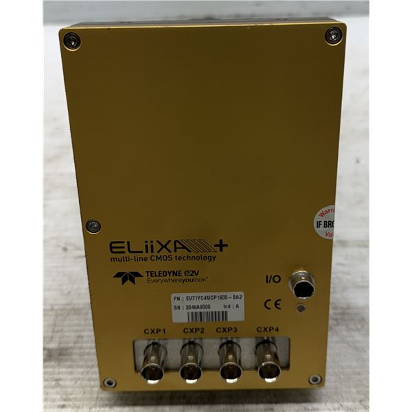 Teledyne e2V Eliixa #EV71YC4MCP1605-BA2 Line Array Camera w/Moritex Lenes