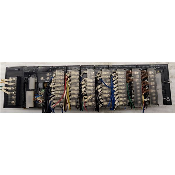 Omron Programmable Controller Unit w/Power Supply & Modules