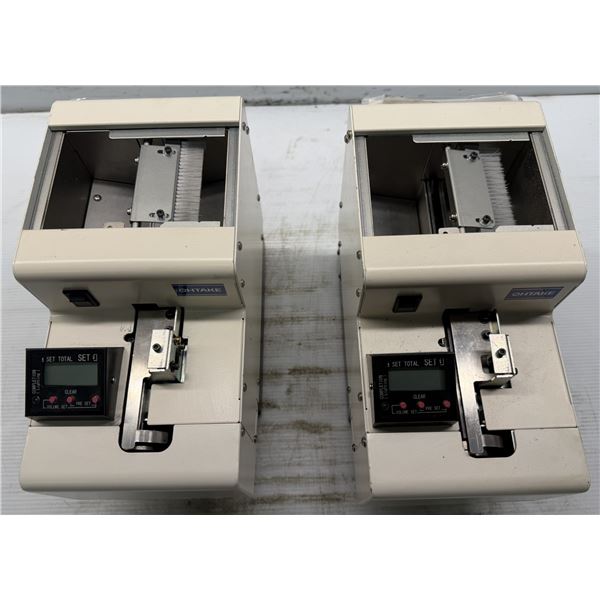 (2) Ohtake Root Kogyo #FM-36 FME-36 Automatic Screw Feeders 15DCV 1A
