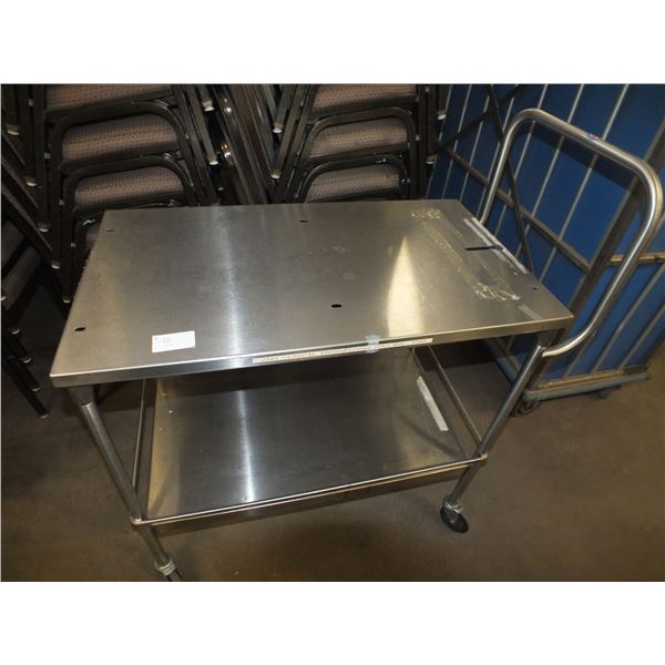Stainless Steel Cart On Wheels