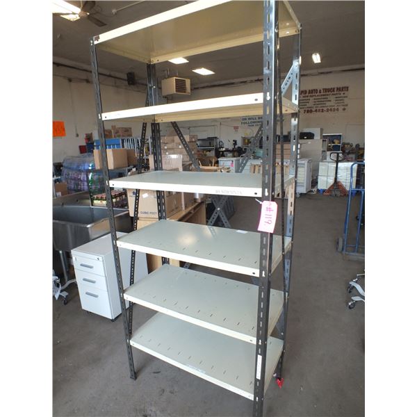 Metal Storage Shelf On Wheels
