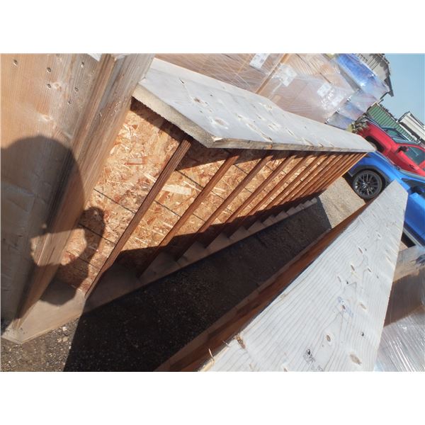 1 Flight Of Wooden Stairs