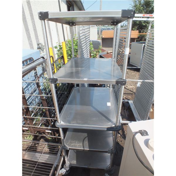 Stainless Steel Cart On Wheels