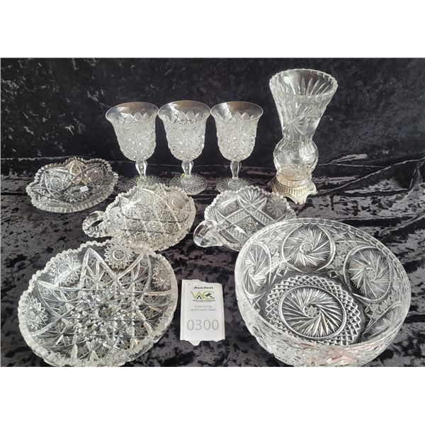 S1 Canadian Cut Glass Crystal A