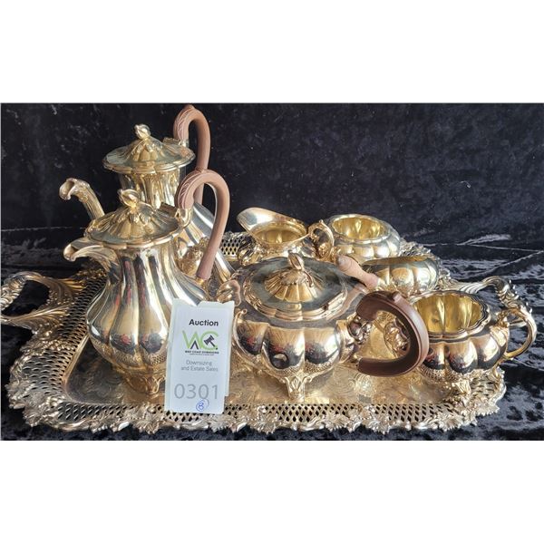 S1 Silver Plated Tea & Coffee Service Set A