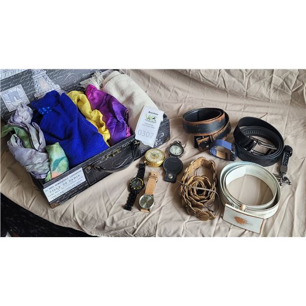 S1 Vintage Scarves & Belts & Watches A