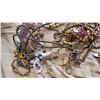 Image 19 : S1 Wicker Box With Costume Jewelry A