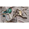 Image 21 : S1 Wicker Box With Costume Jewelry A