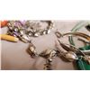 Image 23 : S1 Wicker Box With Costume Jewelry A